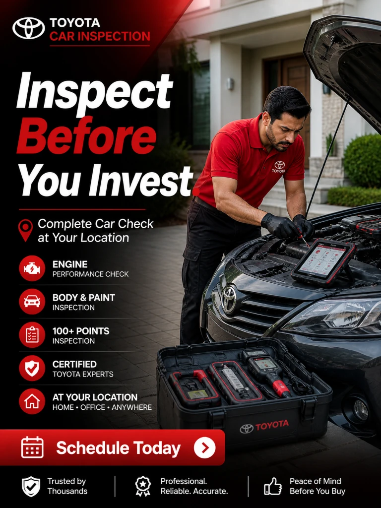 Car engine inspection detecting hidden faults before buying a used vehicle